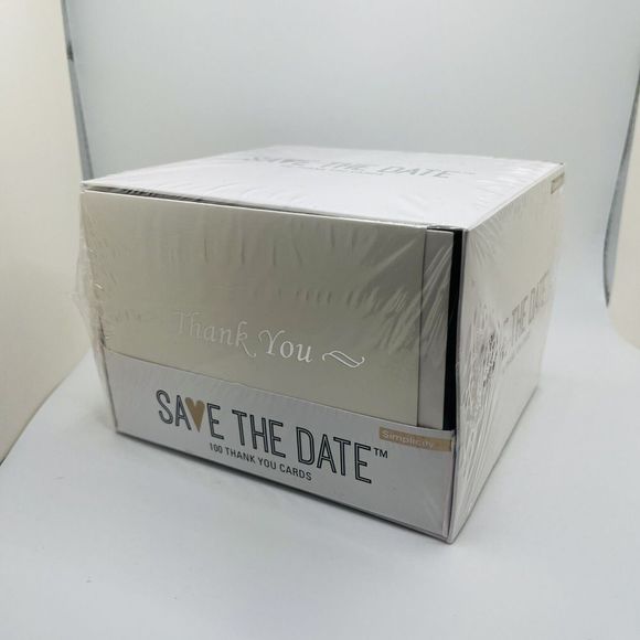 100 Pack Blank Thank You Cards for Business Wedding Birthday 5.5”w x 4”h - Picture 6 of 8